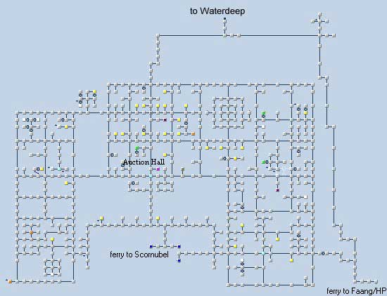 Map of Baldur's Gate