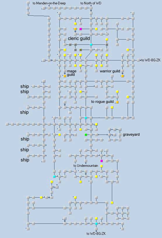 Map of Waterdeep